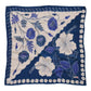 Full Hand Drawn Batik Tulis Bandana Authentic, 100% Soft Cotton, Hibiscus Poppy Flowers , Pagi Sore