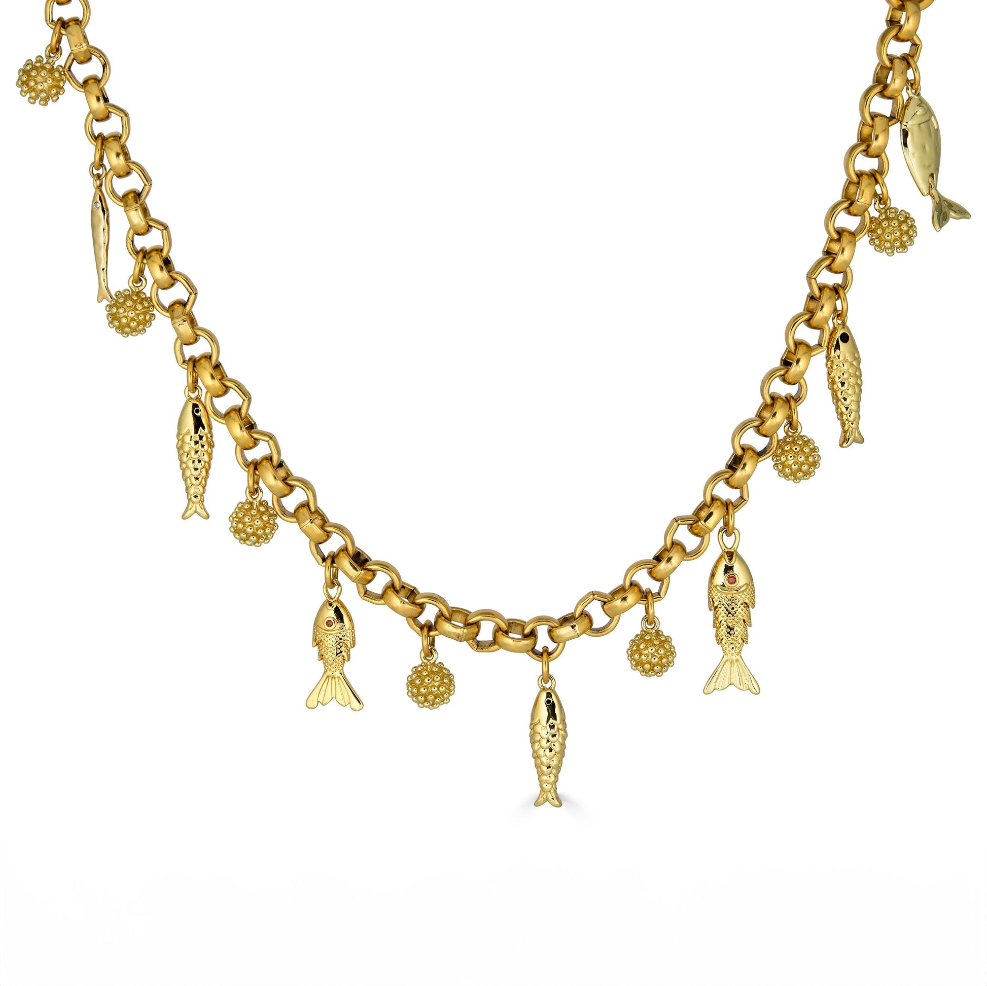 Fish Charm Convertible Necklace