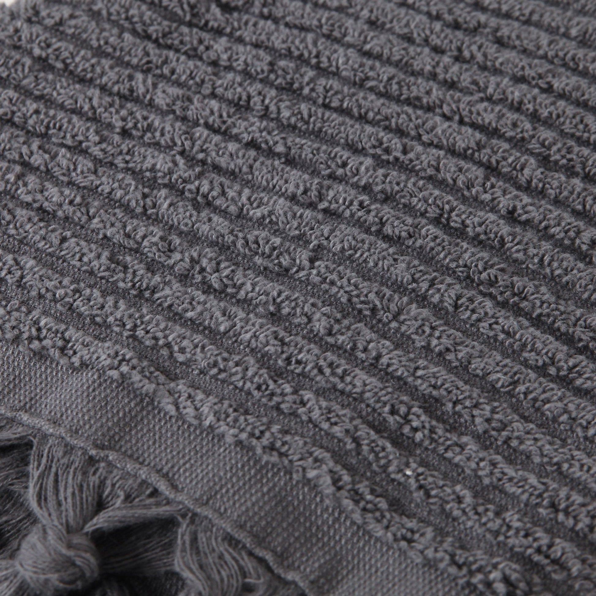 Ribbed Loom Terry Hand Towel