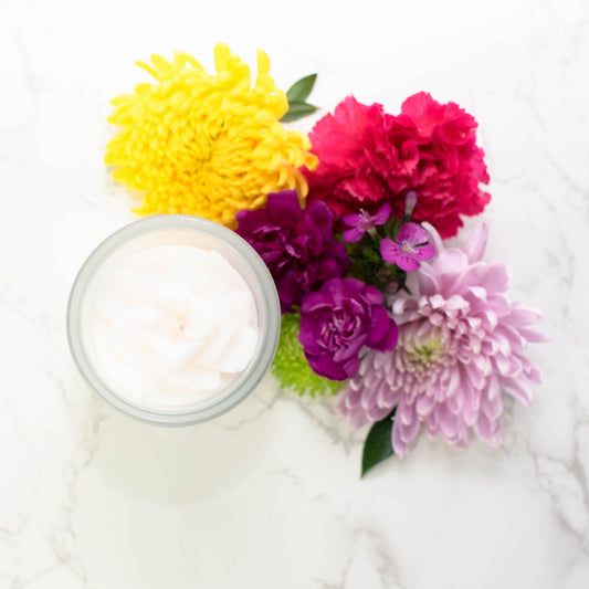 Brown Box Sale! Gardenia Flower Candle