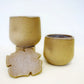 Handmade Flower Coasters — Set of Two