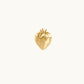 14K Yellow Gold Strawberry Stud