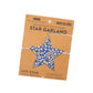 Stars Recycled Paper Garland - Eco Friendly Tree Free Decor