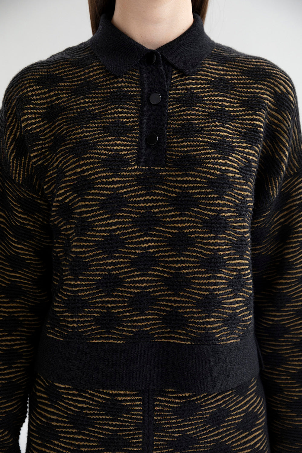 AMELIE POLO - GOLDEN BLACK