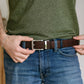 Cork Reversible Men's Belt (Brown/Navy)