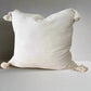 XL Cotton Tassel Pillow № 1