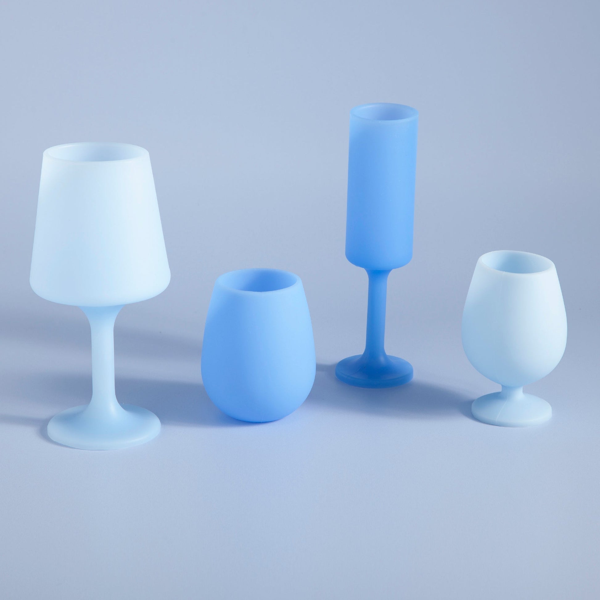 Sky + Kingfisher | Fegg | Silicone Unbreakable Glasses