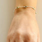 August Birthstone Bracelet — Peridot