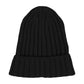 Ribbed Beanie - Black