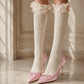 Rosabelle Ivory Lace Socks