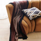 Handwoven Mink Brown Myrtle Drift Merino Throw