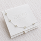 April Birthstone Bracelet — Crystal