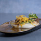 Shallow Organic Oval Platter Large Set of 4