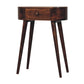 Solid Wood Mini Albion California Walnut Console