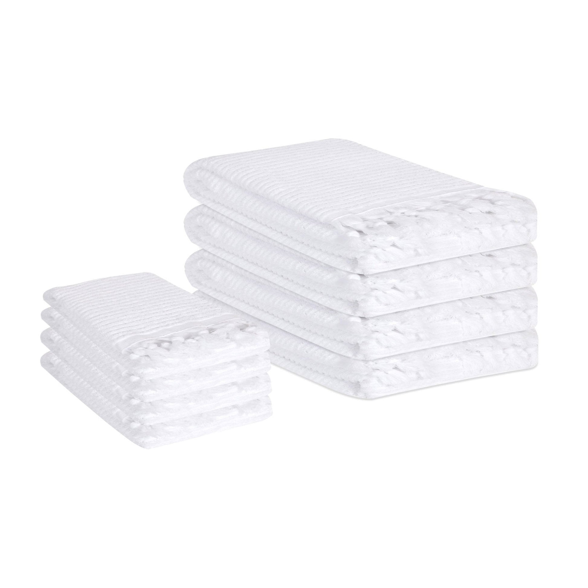 Ribbed Loom Terry Towel Bundle
