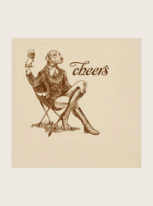 CHEERS LAB BEVERAGE NAPKINS
