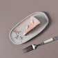 Shallow Organic Oval Platter Small Set of 4
