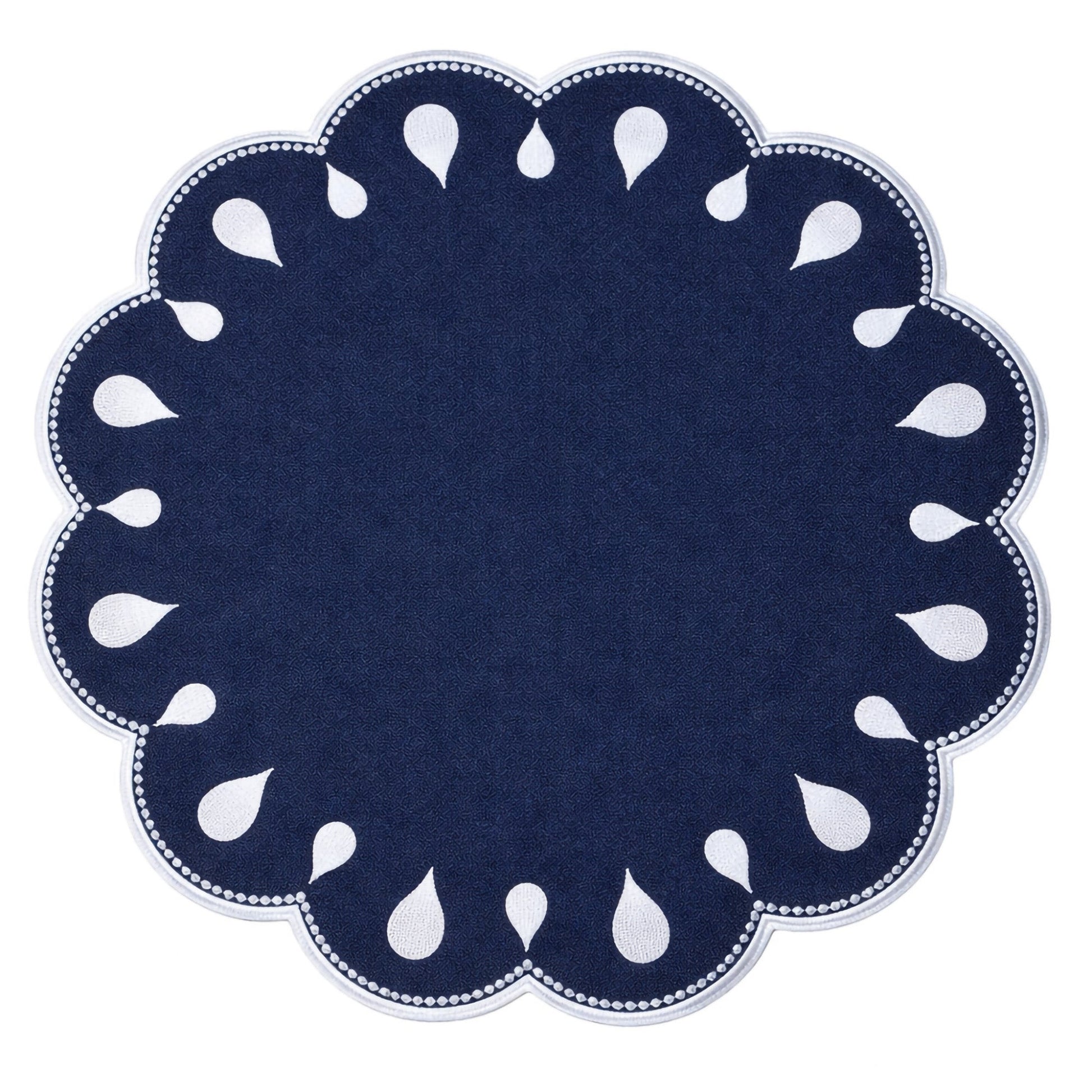 Ivory Petal Spill Proof Placemat