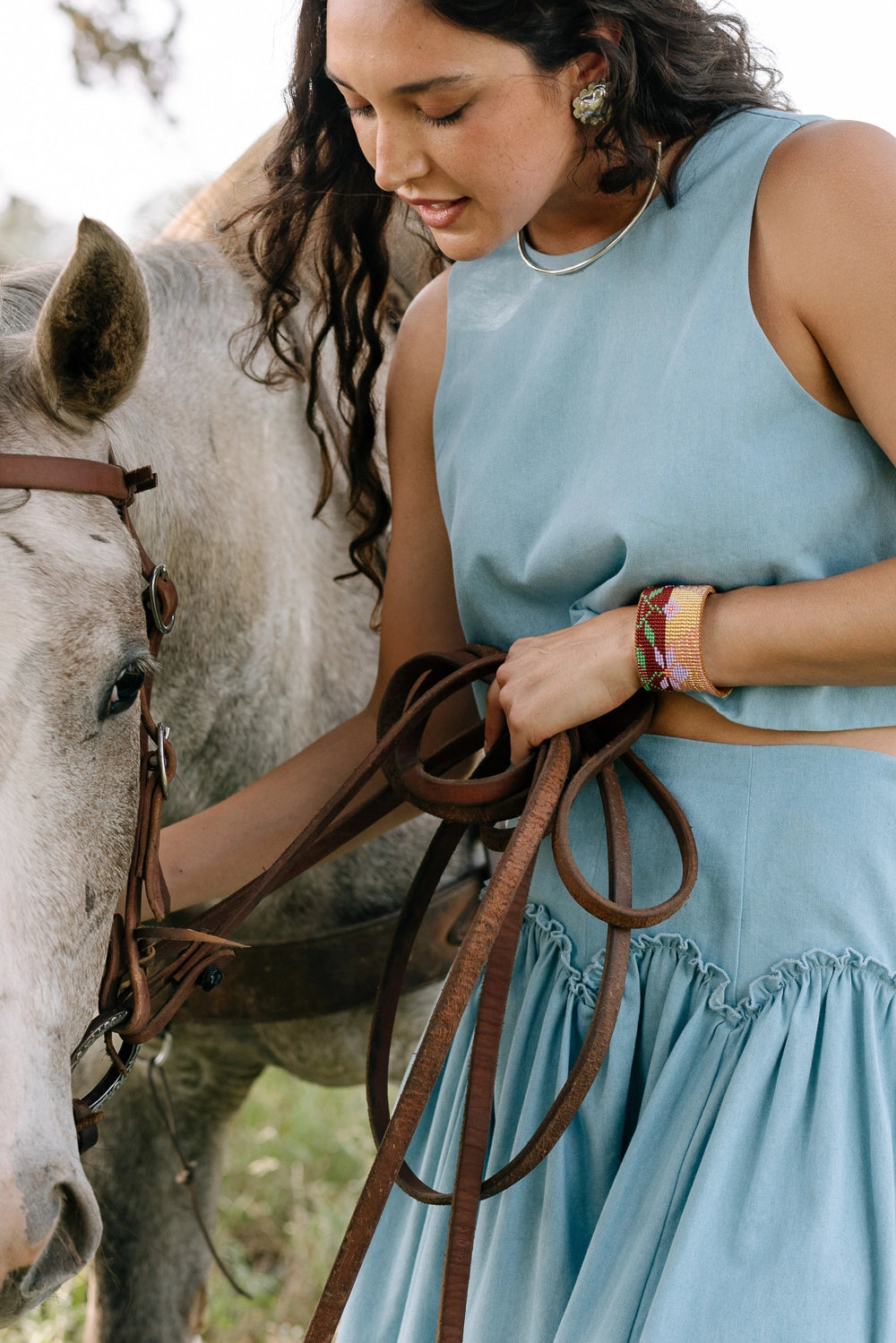 Sleek Silver Collar