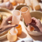 wheat + oat | seff | silicone unbreakable champagne flute
