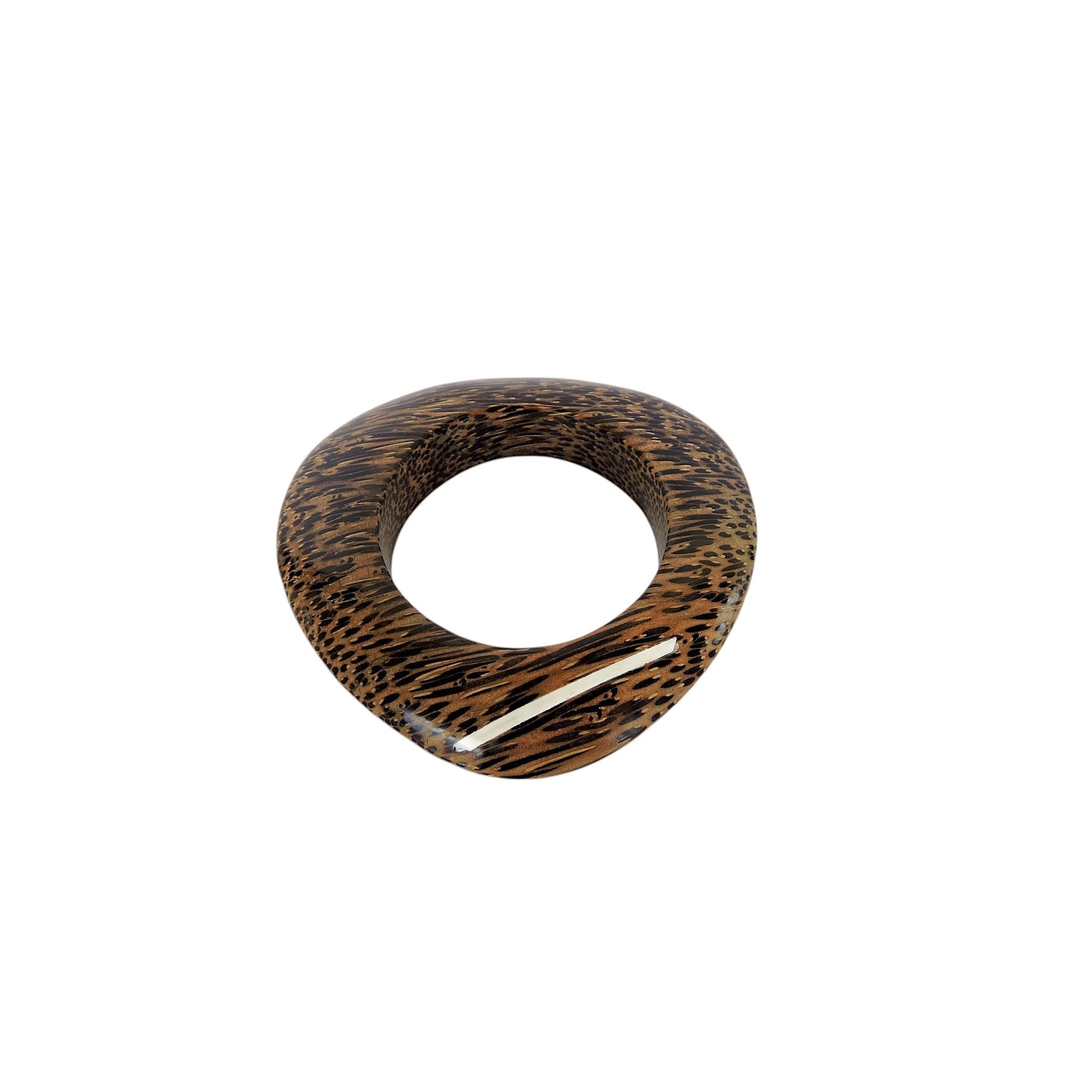 Palm wood bangle