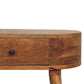 Solid Wood Mini Albion Oak-ish Console