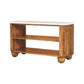 Artisan Furniture Solid Wood Beaumont Marble Shoe Cabinet
