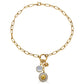 Celestial Charm Cluster Necklace