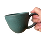 Luna Cappuccino Mug in Echeveria Teal