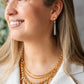 Earthtone Charm Necklace