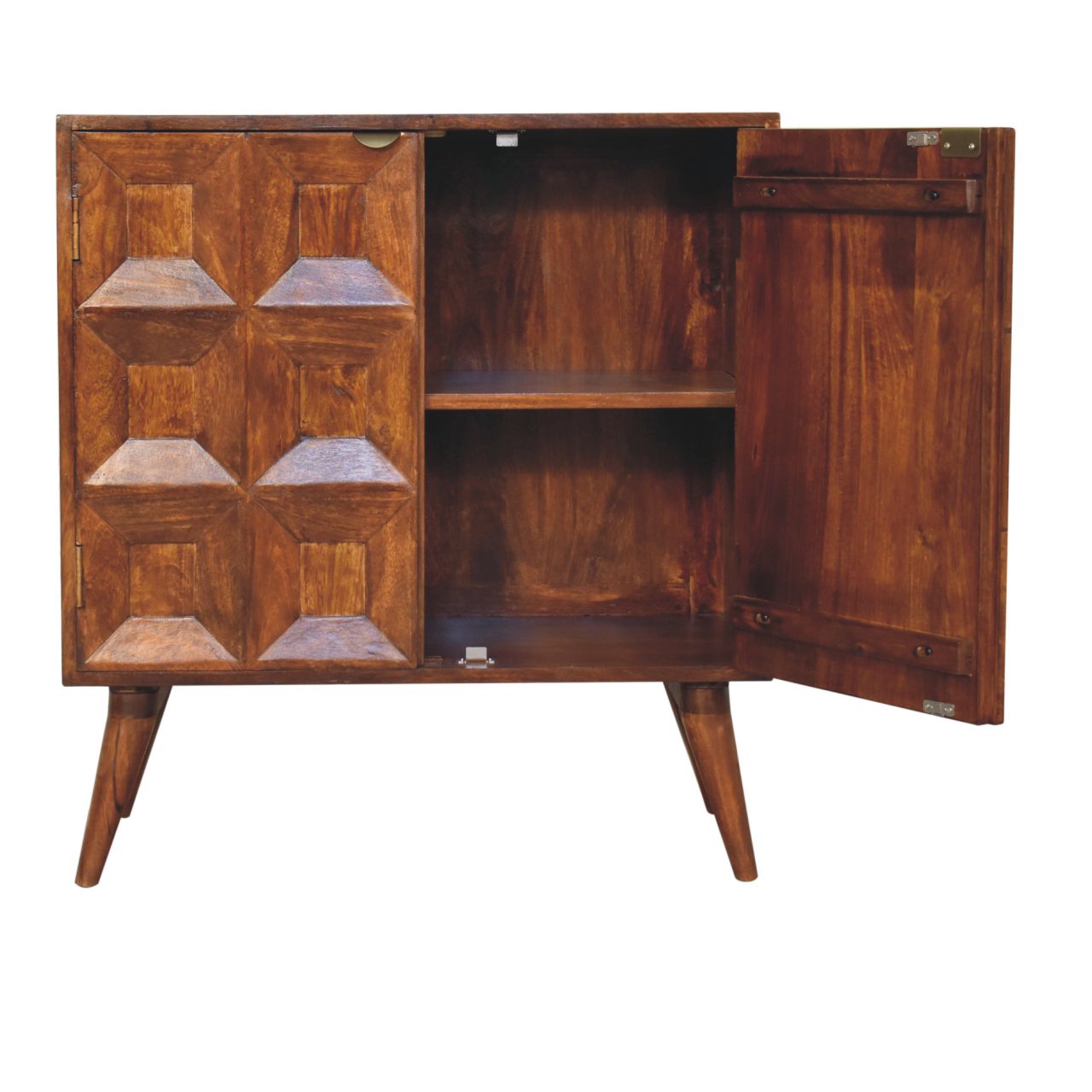 Solid Wood Quad Cabinet