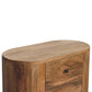 Solid Wood Mini Oak-ish Cabinet