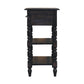 Solid Wood Heritage Turned-Leg Side Table