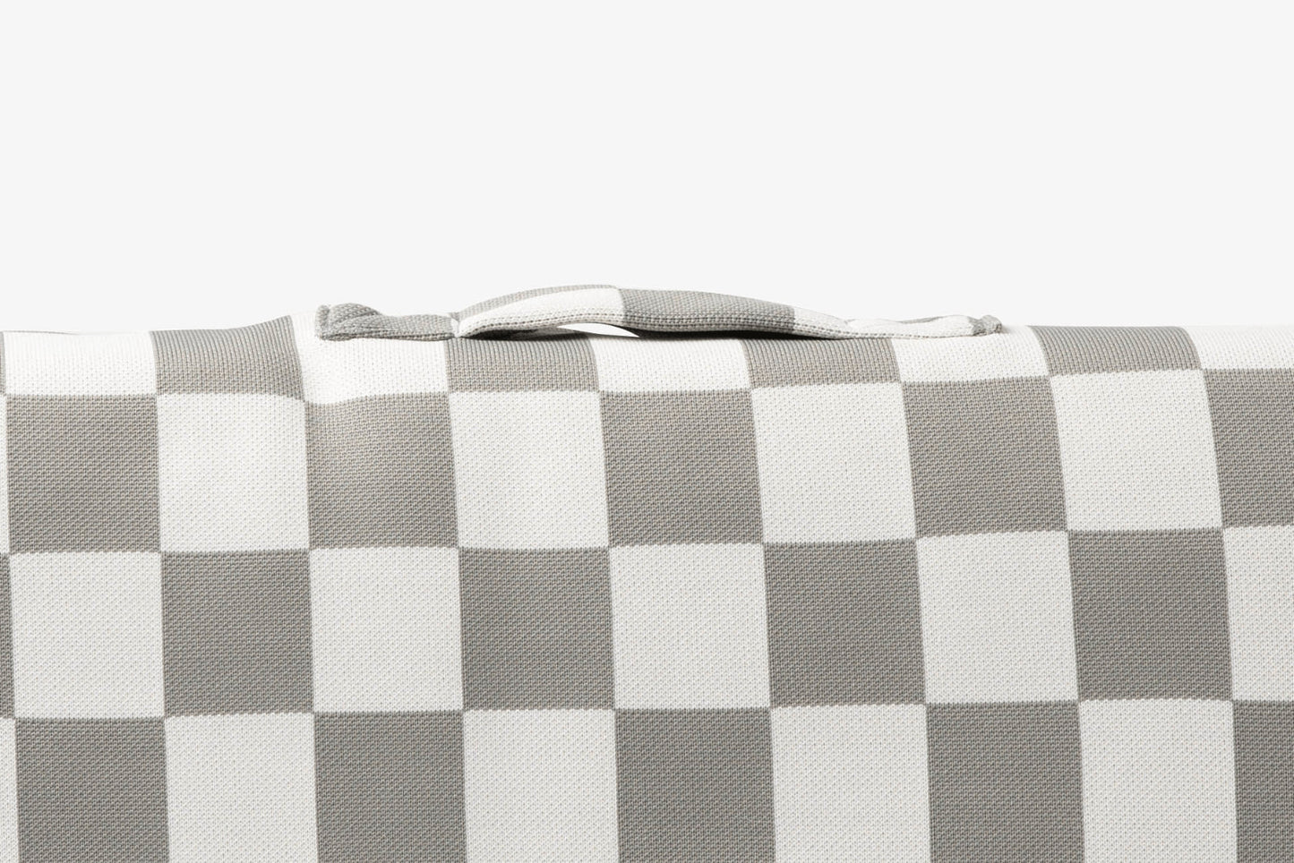 Gray Checker | Dog Bed or Bed Cover
