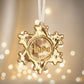 Ornament Gold Snowflake Hope