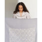 Flo Gray Textured Handloom Merino Throw