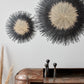Usiku Black and Natural Woven Wall Art