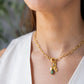 Labradorite Talisman Drop Necklace