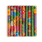 Multi Color Ethnic Painted Candles