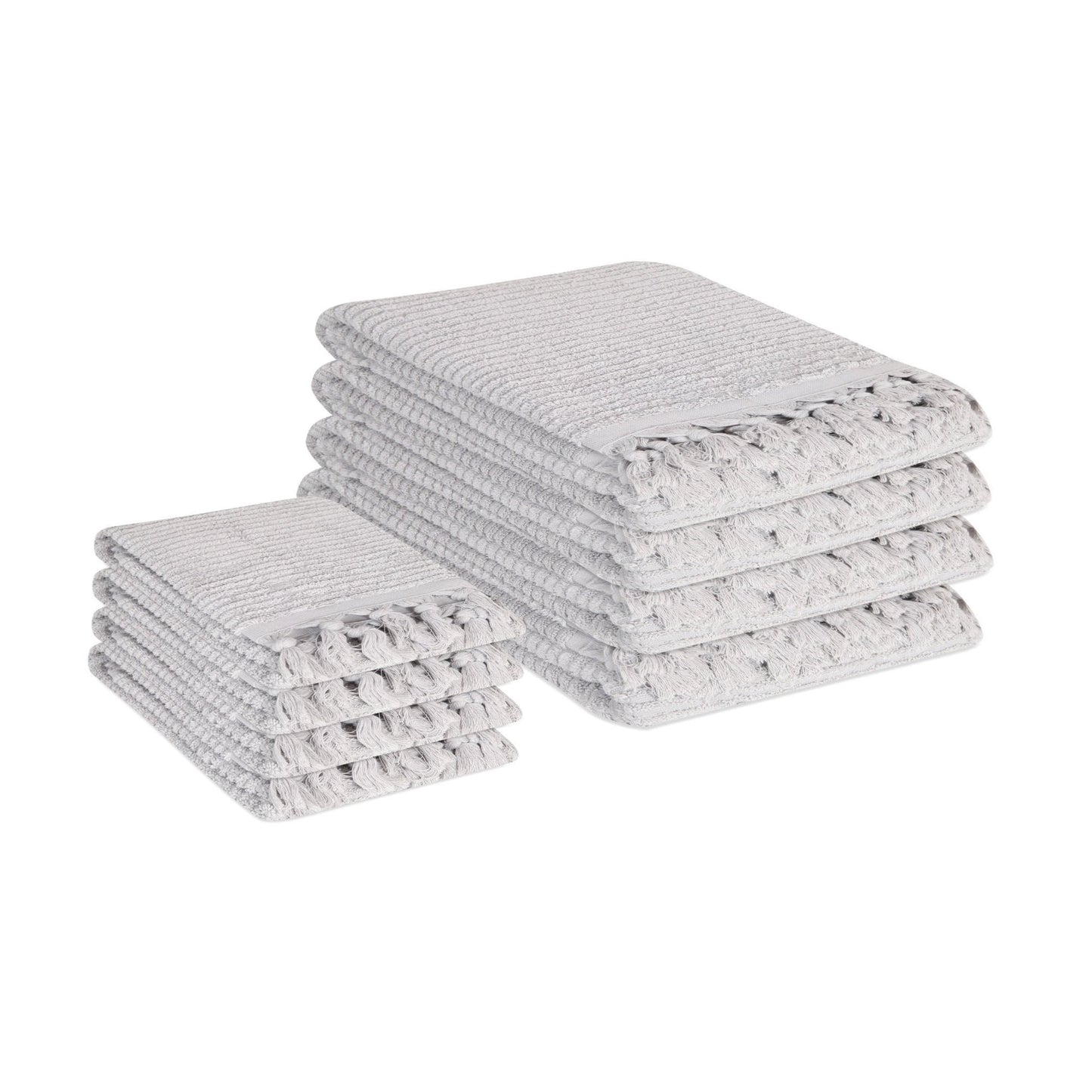 Ribbed Loom Terry Towel Bundle