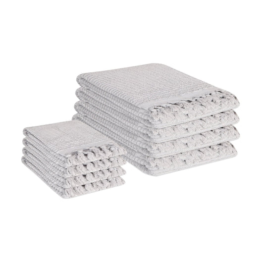 Ribbed Loom Terry Towel Bundle