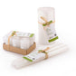 White on White Painted Candles