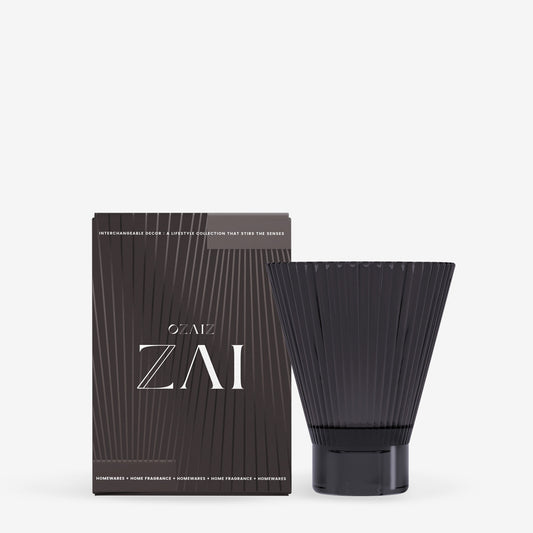 ZAI Glass Tumbler in Charcoal