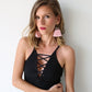 Trío Tassel Earring - Rose Quartz