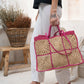 Carrey Raffia Tote bag