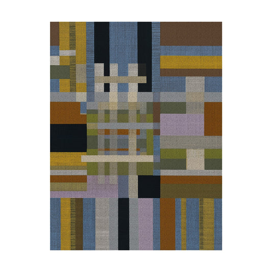 Woven Perspectives No. 08 — Geometric Abstract Art Print