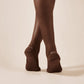 Unisex Cotton No Show Socks 3-Pack | Espresso Brown