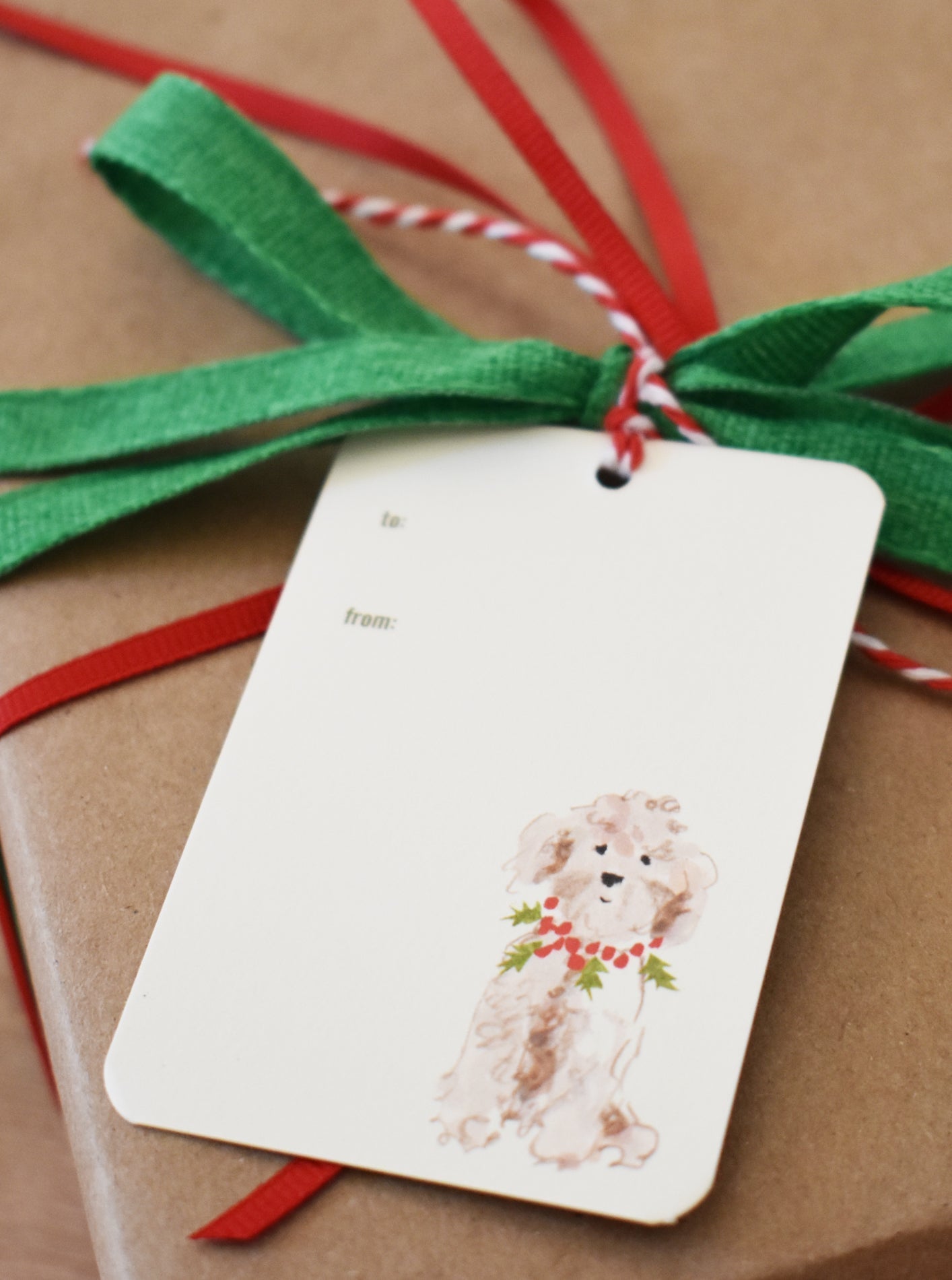 DOG GIFT TAGS