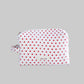 Polkadot Red Make-up Pouch - Large