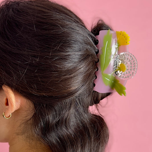 Dandelion Hair Claw